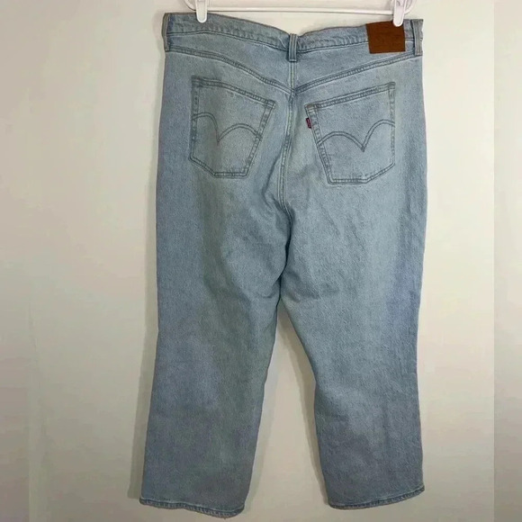 LEVIS RIBCAGE STRAIGHT ANKLE WOMEN'S JEANS SIZE 16W - Picture 11 of 16